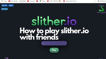 How To Play Slither.io With Friends