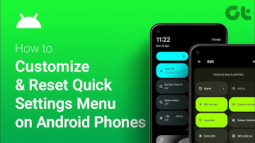 How to Customize & Reset Quick Settings Menu on Android Phones | Guiding Tech