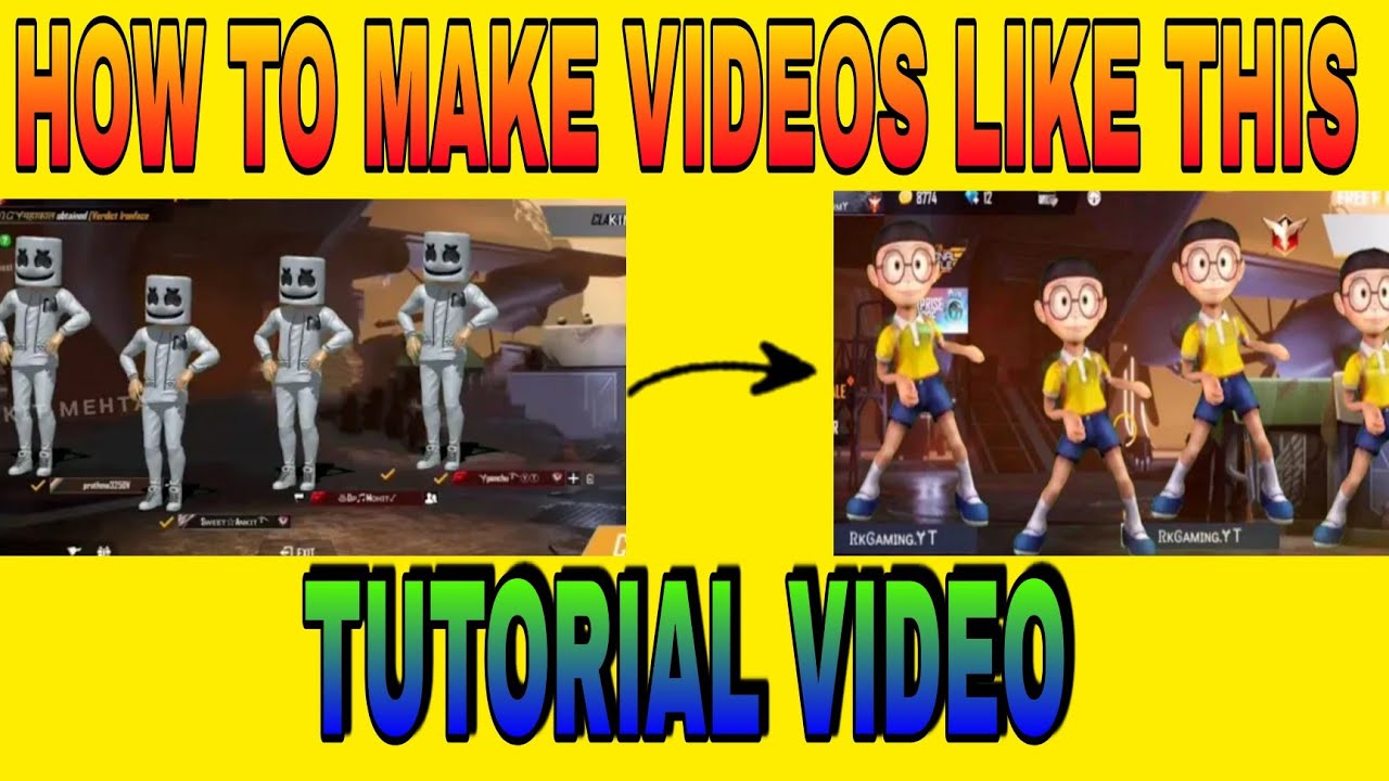 How To Make Videos Like Aarav Mehta Or Chaubey Gaming || Free Fire Tutorial Video || 