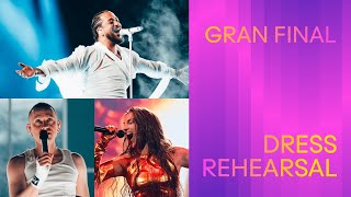 #EuroEnsayosFinal | La GRAN FINAL de Eurovisión 2024: IMPRESIONES del DRESS REHEARSAL