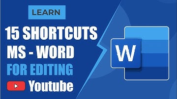 Mastering Microsoft Word: 15 Essential Shortcuts for Effortless Editing!