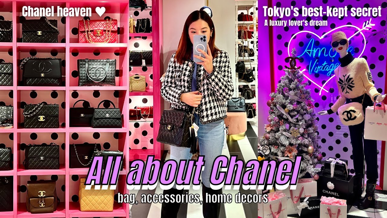 Japan Tokyo Luxury Vintage/Used Handbag Shopping Vlog/TRY ON