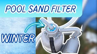 Pool Sand Filter Winter Storage | Pool Winterization Part 1