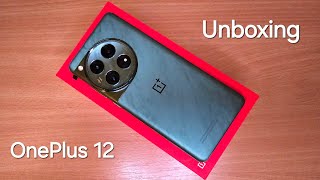 OnePlus 12 Flowy Emerald - Unboxing