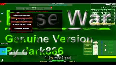 Roblox Base Wars 1st video special