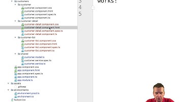 Building a Angular4+ Web App | S4P53 | Adding a Back button on the Customer Detail page