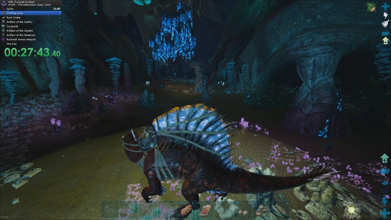 Ark Survival Evolved Aberration Speedrun First World Record 3 09 49 Easy Solo Youtube