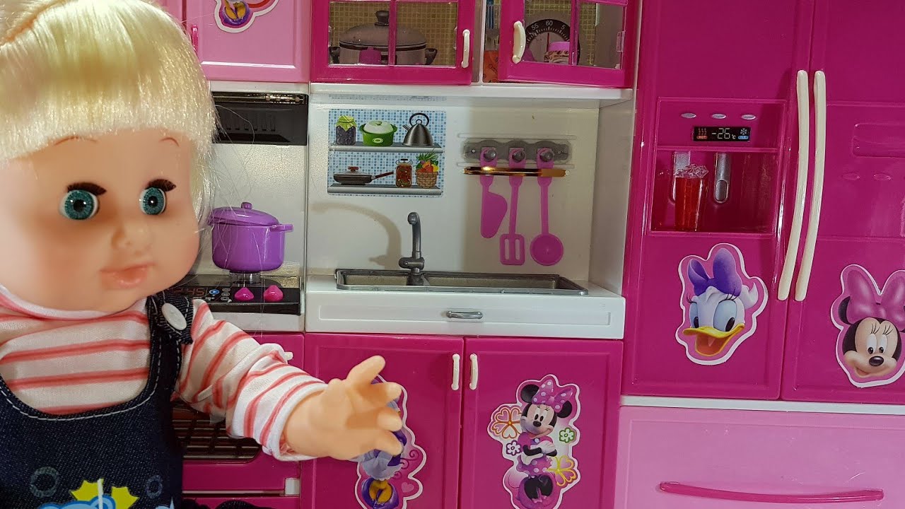 Minnie kitchen play set my happy kitchen - StarDima TV