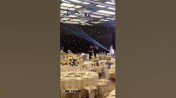 Tiệc Cưới Đẹp Ngỡ Ngàng | Bàn Ghế Sự Kiện Đám Cưới Hiện Đại | Napoleon Trong Suốt