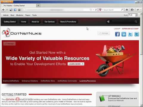 DotNetNuke Tutorial - Login pop up does not close after logging in DotNetNuke 6.1.1 - Video #278