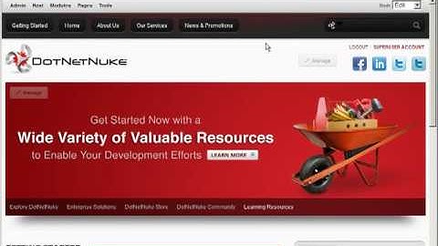 DotNetNuke Tutorial - Login pop up does not close after logging in DotNetNuke 6.1.1 - Video #278