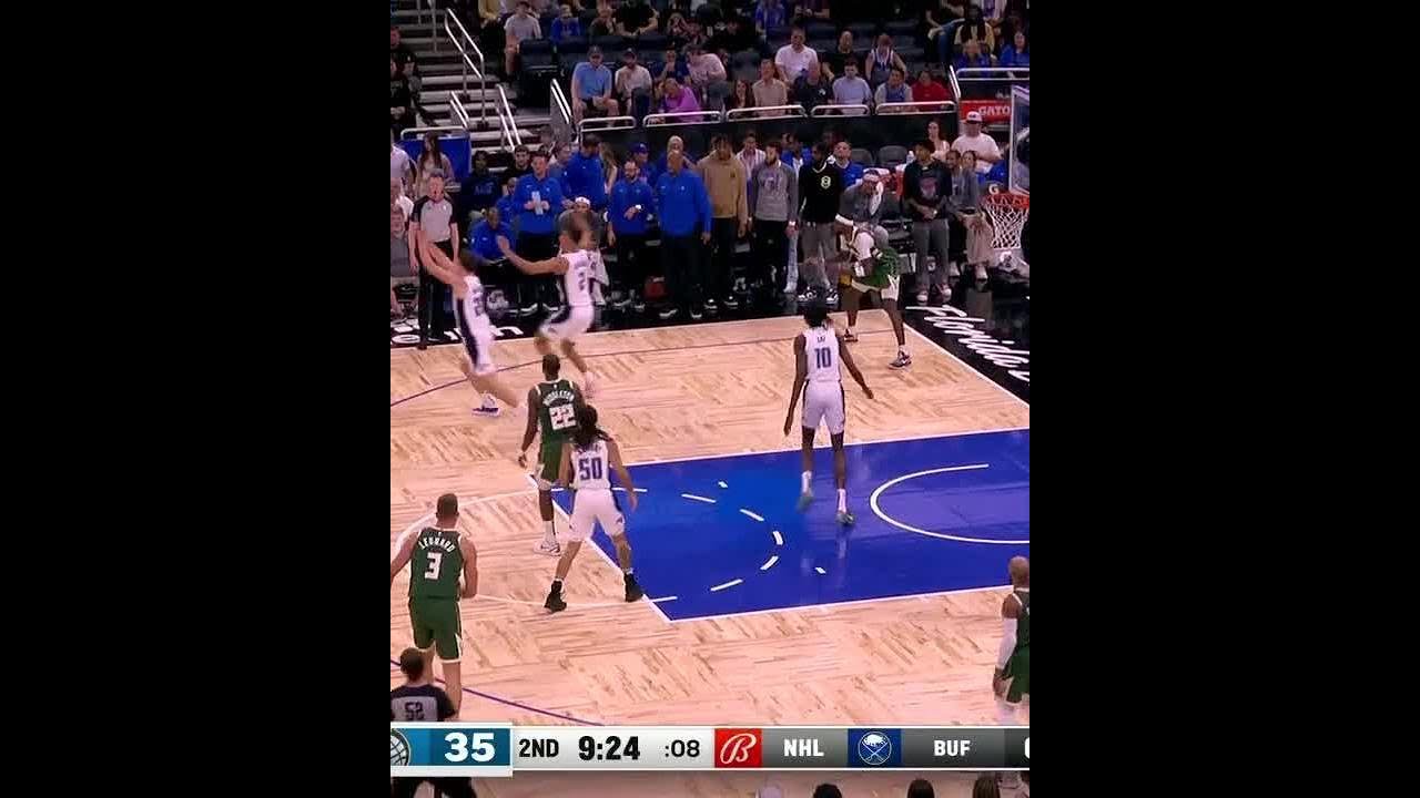 Bol Bol ⏩ Franz Wagner 🙌 TOUCHDOWN‼ | 