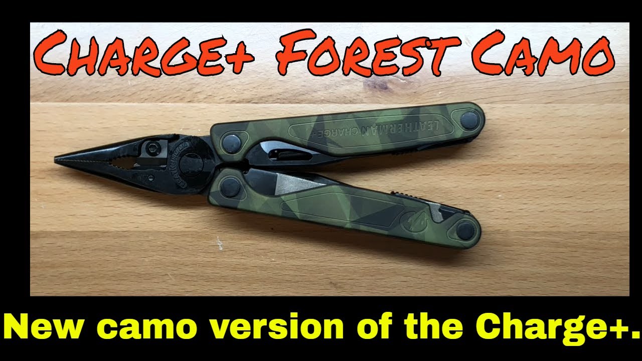 Leatherman Charge+ Forest Camo - YouTube