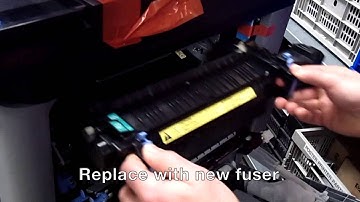 HP M680, Replace Fuser