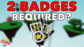 All Badge Gloves That Require 2 BADGES! | Slap Battles