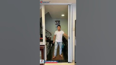 Lắp đặt rèm tổ ong , vách ngăn lạnh cầu thang, vách ngăn phòng khách [Cửa lưới New Day]|08 3398 3399