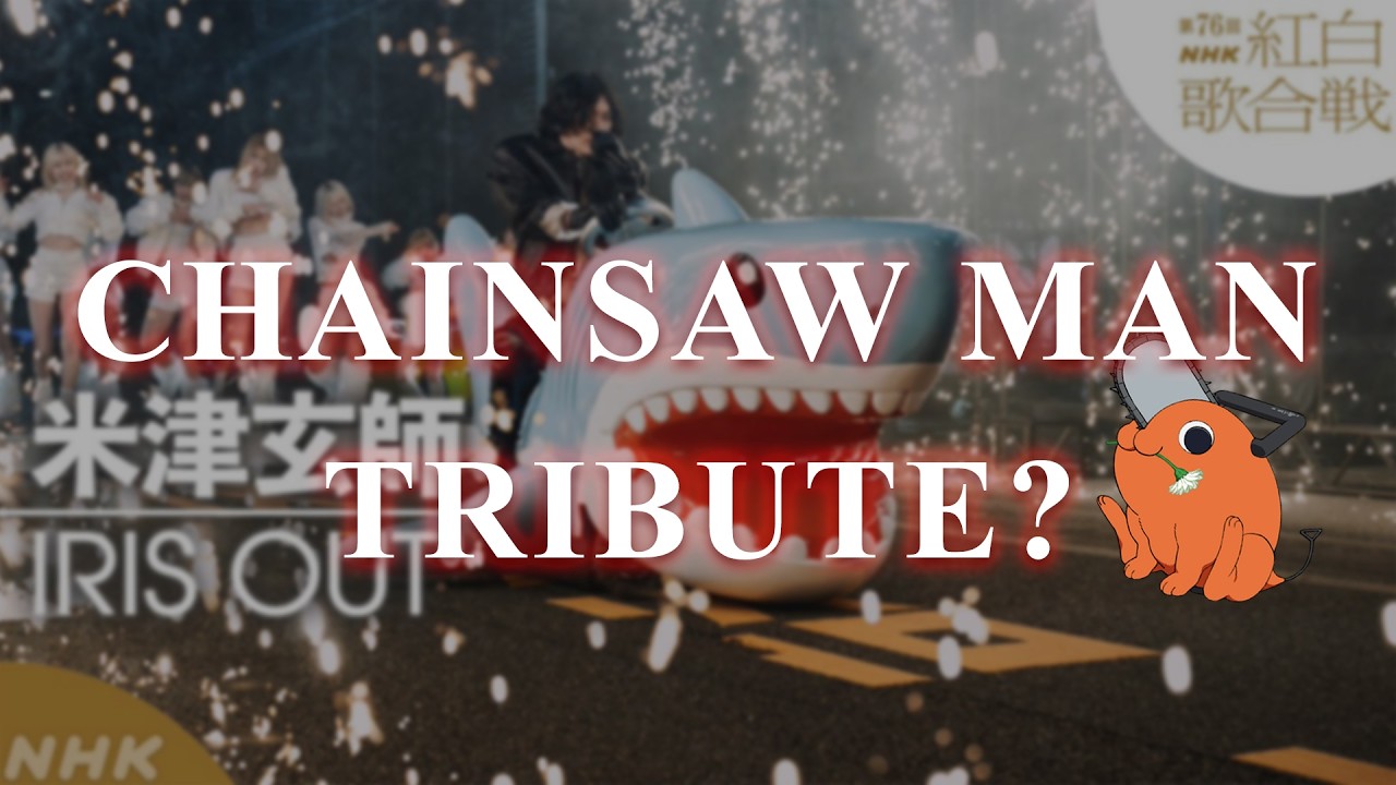 Was This a Chainsaw Man Tribute? | Kenshi Yonezu – IRIS OUT (Japanese TV Performance)