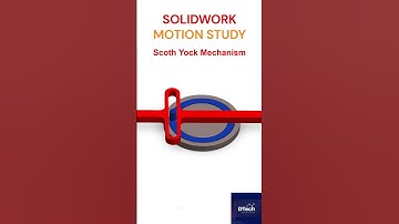 SolidWorks Motion Study Demo | Cam Operation | Yock Mechanism. #solidworkssimulation #cadtips #cad