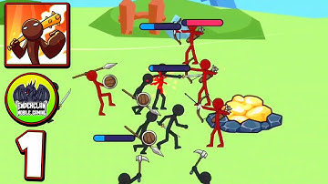 War of Stick Conquer Battle Gameplay Full Game Walkthrough Tutorial (iOS& Android Mobile) Guide