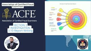 CFE Part 2 -- 3.10: Report Writing | Fraud Investigations and Legal Issues