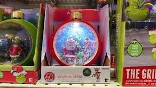 Musical Snow Globe Ornament - Rudolph And Santa Holiday Scene Gemmy Christmas 2024