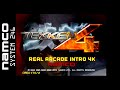TEKKEN 4 Namco System 246 Real Arcade Intro 4K 60 FPS