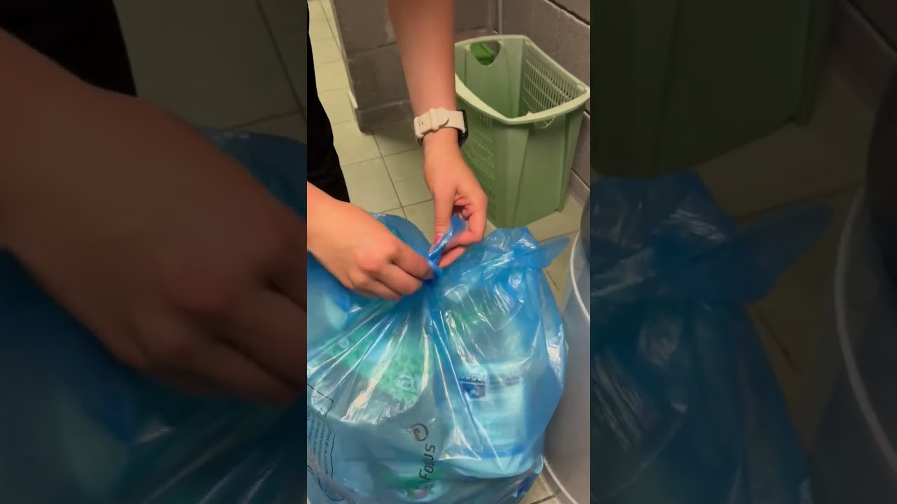 Hoe knoop je een pmd wavetop zak? Instructiefilmpje