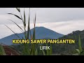 Download Lagu KIDUNG SAWER PANGANTEN BIKIN NANGIS || lirik