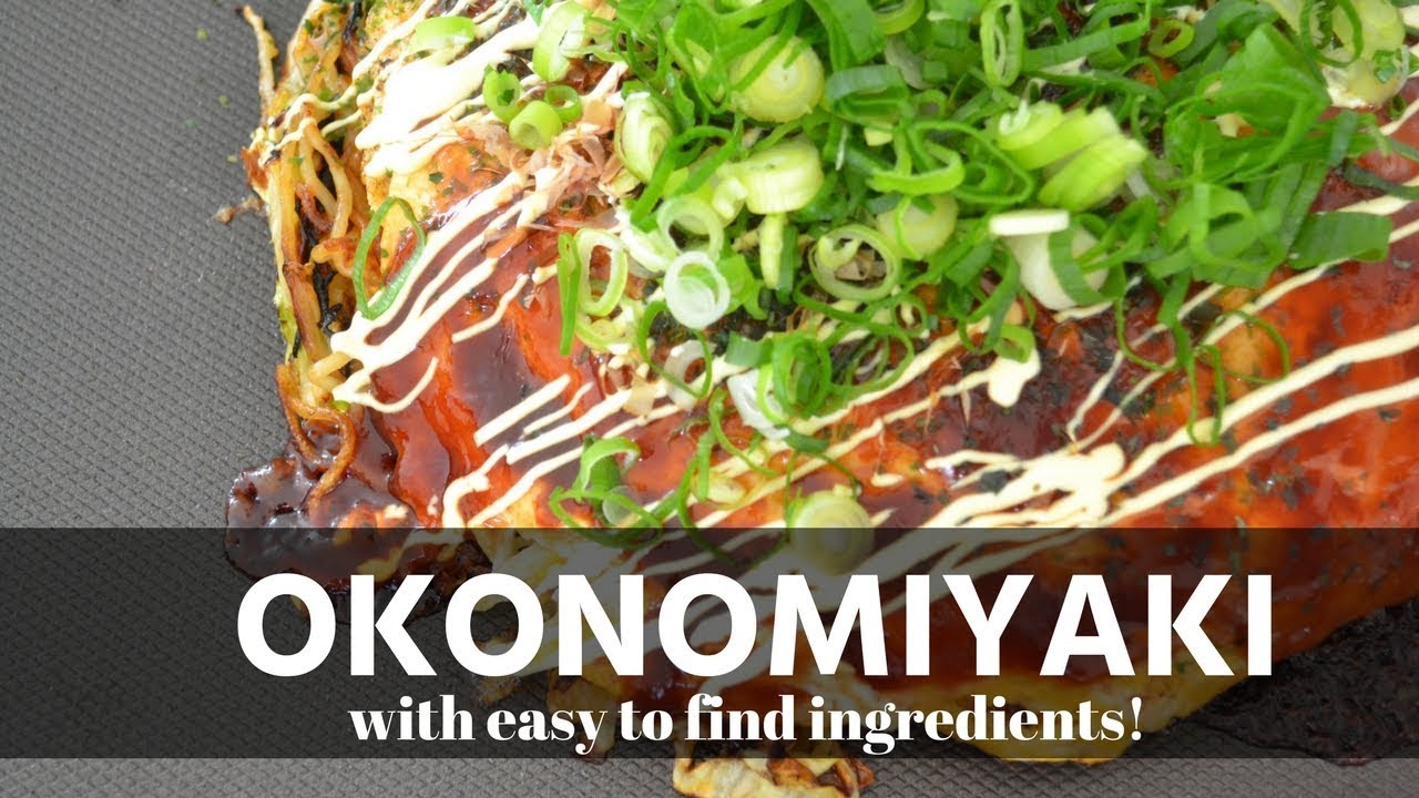 How to make ★Okonomiyaki★with easy to find ingredients!～モダン焼きの作り方～（EP51） | Kitchen Princess Bamboo