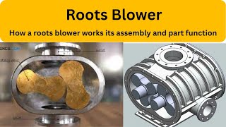 Roots Blower || Complete assembly and parts functioning video