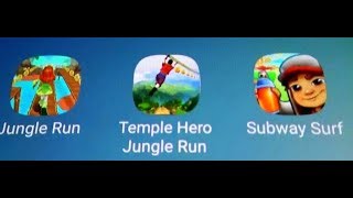 Subway Surfers Vs Jungle Run Vs Temple Hero Jungle Run screenshot 2