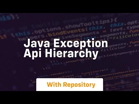 java exception api