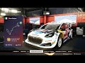 EA WRC tuto reglage terre pour volant a +900 degré avec braquage léger