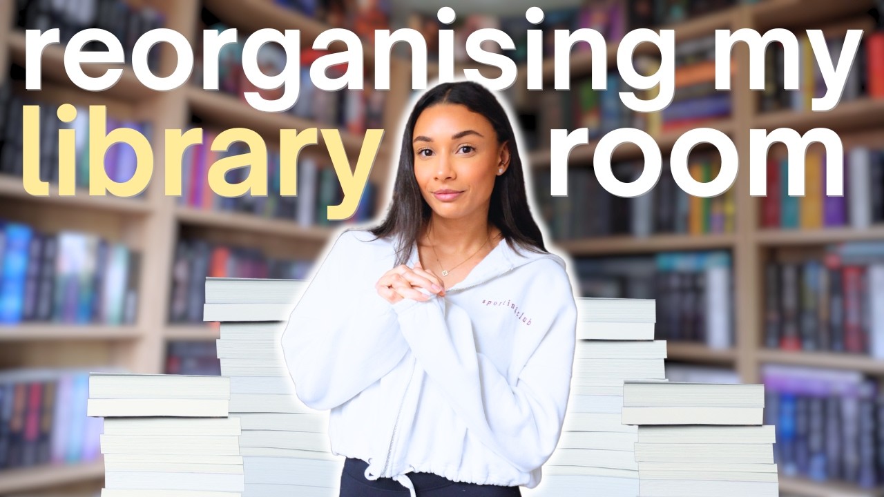 Переставляю более 800 книг на своих книжных полках! ✨📖