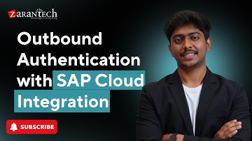 Outbound Authentication with SAP Cloud Integration | ZaranTech
