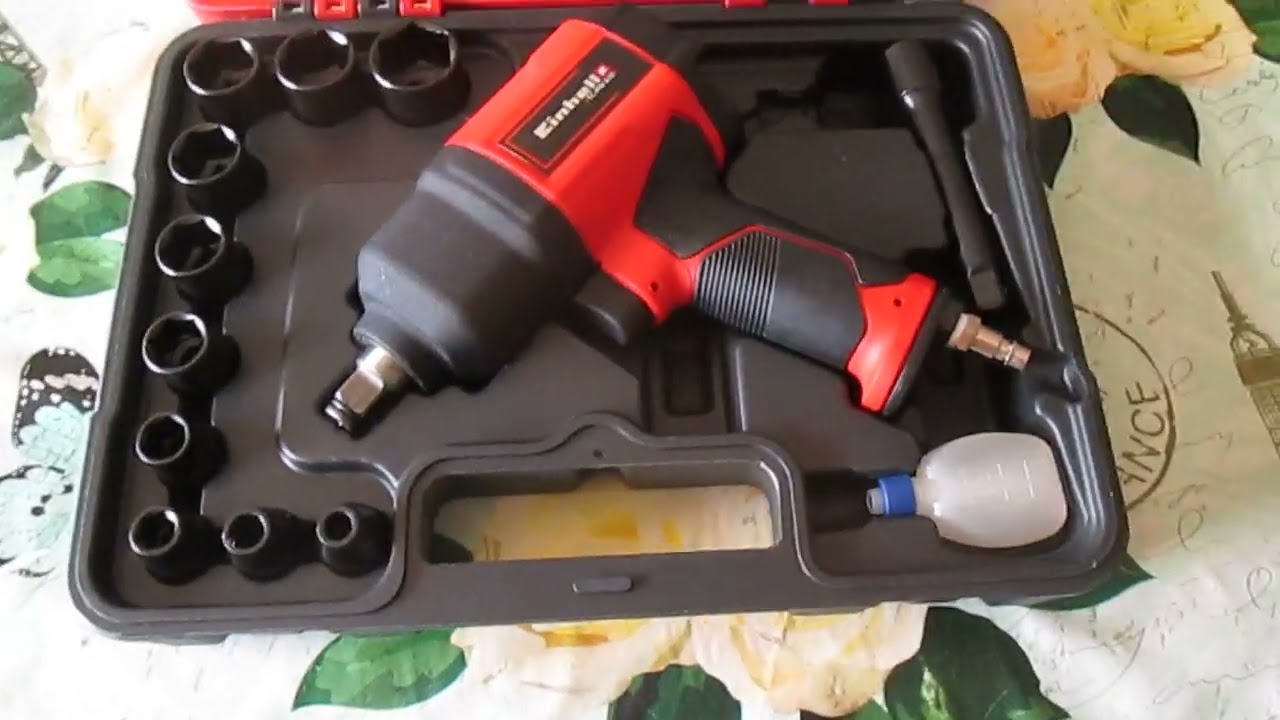 610 - a TC-PW YouTube Einhell Avvitatore pneumatico test impulsi