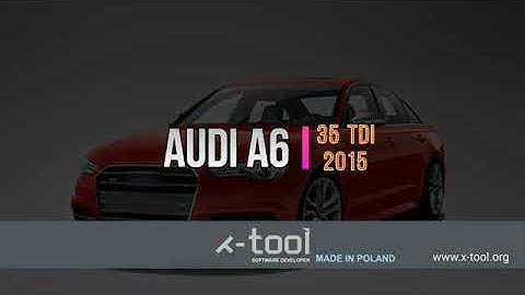 Audi A6 Odometer programming by x-tool.org