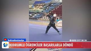 Bodrumlu Öğrenci̇ler Başarilarla Döndü