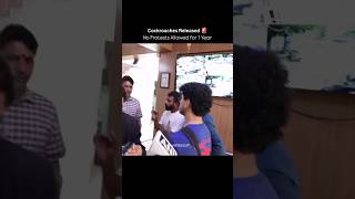 Abhijeet Dipke Released. Will not protest for one year #abhijeetdipke #cjp #cockroachjantaparty