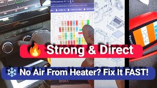 Skoda Octavia Heater Fan Not Working – Easy Fix Step by Step