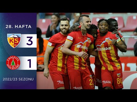 Y. Kayserispor (3-1) HK Ümraniyespor | 28. Hafta - 2022/23