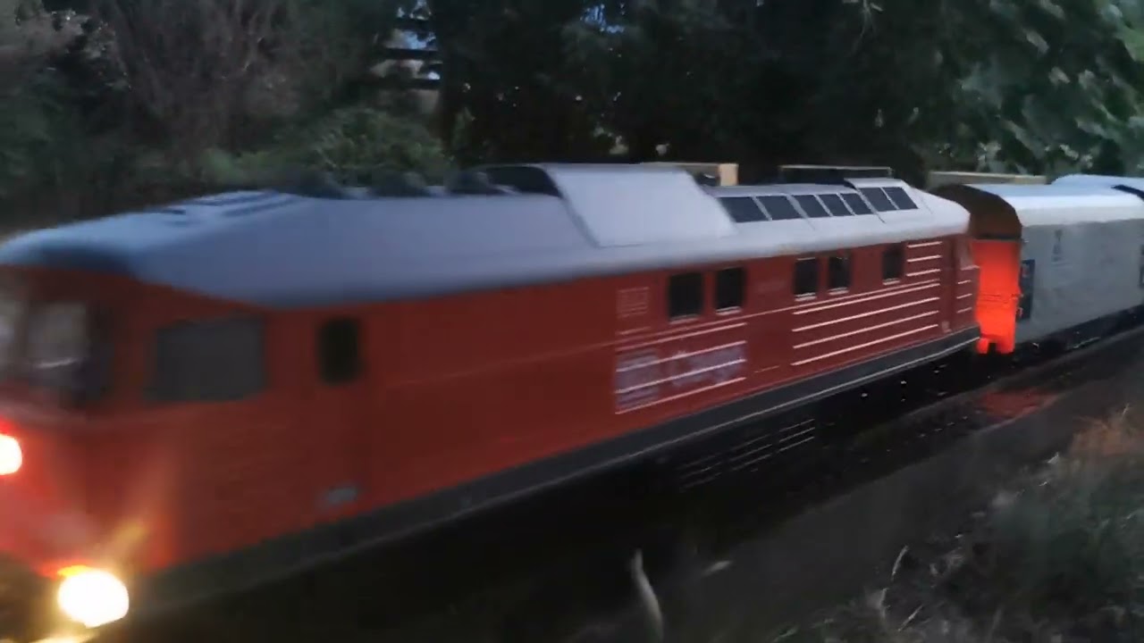Gartenbahn Spur G / Esti vonatozás / BR232 / ÖBB 1016 / MÁV M43