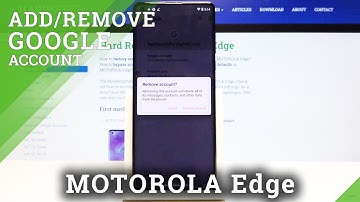 How to Add Google Account to MOTOROLA Edge – Log in to Google Account