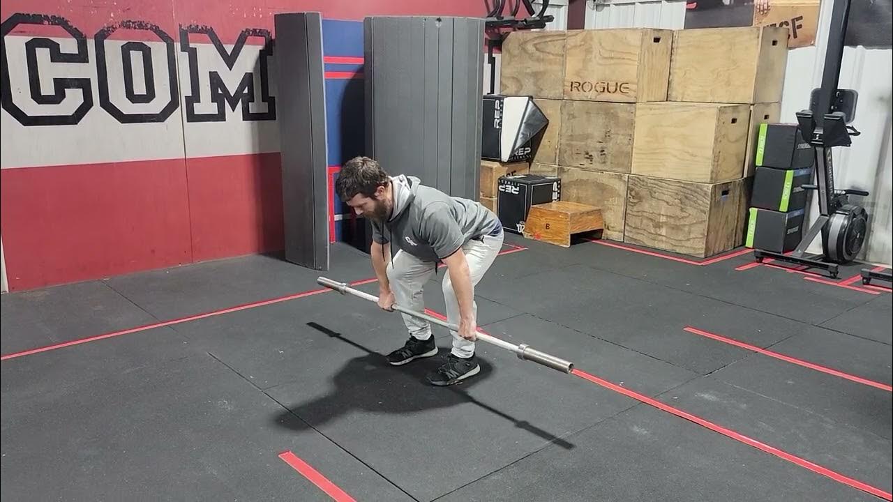 Deadlift from Setup to Knees YouTube