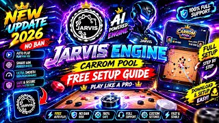 Jarvis Engine 2026 🔥 New Carrom Pool Update | Full Setup & Guide | screenshot 4