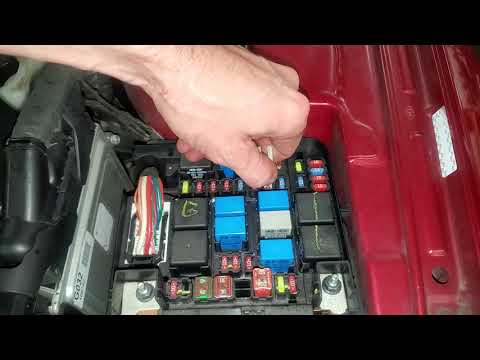 2010 Kia Forte AC Relay & Fuse, Blower Motor Relay & Fuse