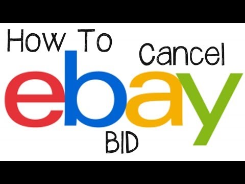 eBay Tutorial - How To Cancel or Retract A Bid On eBay