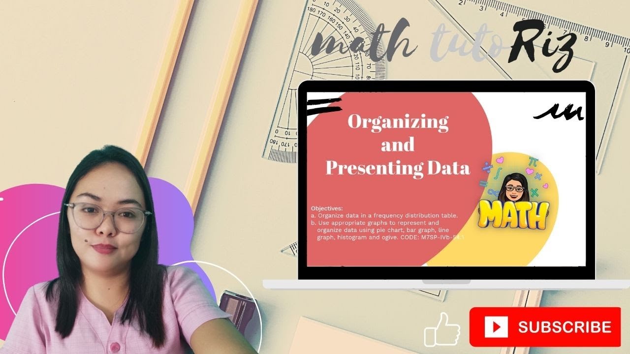 ORGANIZING AND PRESENTING DATA | FREQUENCY TABLE AND DIFFERENT KINDS OF ...