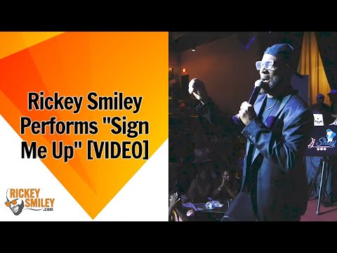 My Performance Of "Sign Me Up"