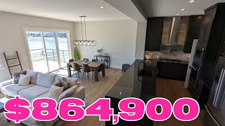 Tour this $864,900 New Home in Edmonton's Community The Uplands!